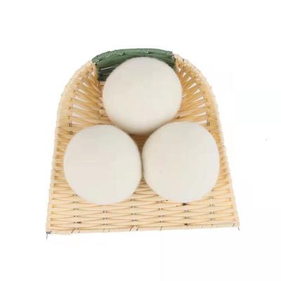 China Amazon Hot Sale 100% Organic Wool Dry Cleaning Ball for sale