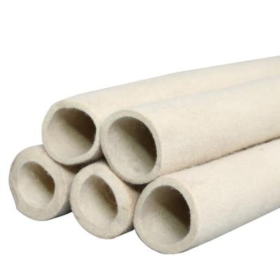 China Anti Static Custom Oil Absorb Industry 100% Merino Wool Felt Tube for sale