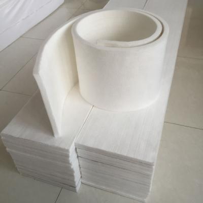 China Antistatic Super Quality White Wool Felt Conveyor Belt for sale