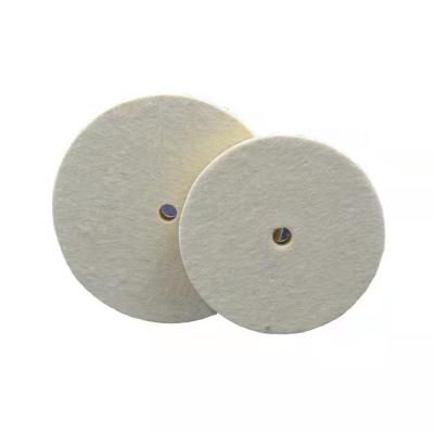 China Wheel with cover; 1 mm thick cover custom free wheel to 60 mm wool felt polishing wheel for sale