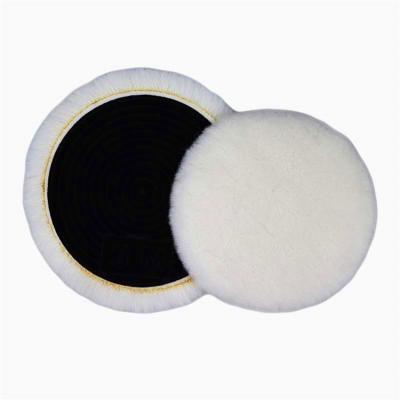 China 3 inch to 8 inch car body polishing wool polishing pad for sale