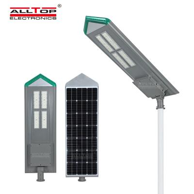 China ALLTOP parks outdoor waterproof high lumen bridgelux smd ip65 180w integrated all in one solar led street light for sale