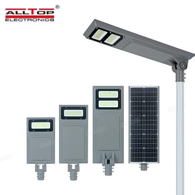 China High Quality ROAD ALLTOP IP65 Waterproof MPPT Load Controller 40watt 60watt 100watt Integrated All In One Solar Led Street Light for sale