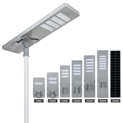 China ROAD ALLTOP Ip65 Outdoor Waterproof Road Street Light Smd 50w 100w 150w 200w 250w 300w Integrated All In One Led Solar Street Light à venda