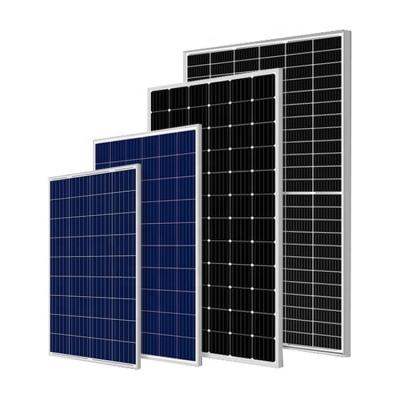 China High efficiency home commercial solar photovoltaic cell 120cells price 375w 370w 365w 360w panels half covering solar panel zu verkaufen