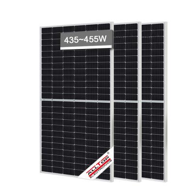 China Home Commercial Solar Module Mono Cell 435w 440w 445w 450w 455w 9BB Half Cell Solar Panel For Commercial Solar System en venta