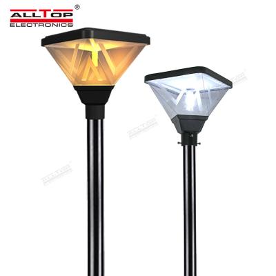 China ALLTOP Waterproof Modern Decorative Outdoor Solar Led Garden Street Garden Lights For Road Lighting à venda