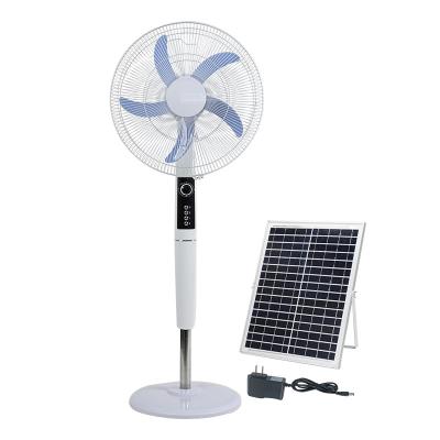 China 18 Inch Home Hotel ALLTOP Three Speed ​​High Performance Timing Solar Floor Fan for sale