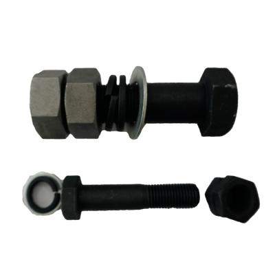 China High Strength Promotional Auto Various Bolt Nut Black M20 Steel Structure Wheel Bolt And Nuts for sale