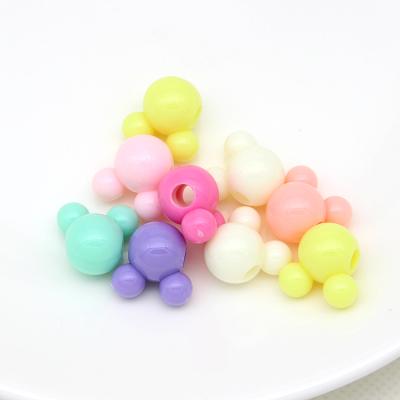 China Jewelry Preparing Children's Handwork Plastic Beads Jewelry Making for sale