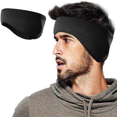 China Keep Warm Outdoor Winter Fleece Ear Warmers Sport Headband Workout Yoga Earmuffs Recycling Ski Running Warm Headband for sale