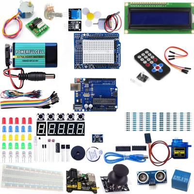 China DIY Project Electronic Upgrade Student Kits for Uno Development Board Starter Kits for Arduino IDE Programming for sale