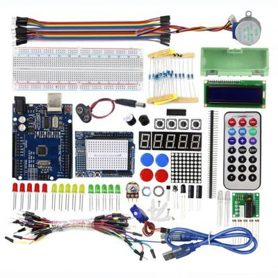 China Diy Atmega328 Starter Kits LCD1602 Motor Development Servo Board For Arduino Learner Kits for sale