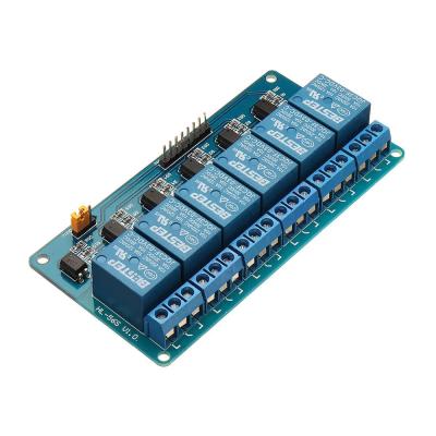 China 6 Channel 3.3V Relay Module Optical Coupler Sealed Isolation For Arduino Relay Module for sale