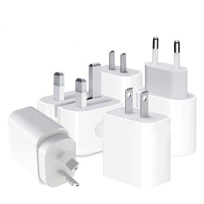 China Palladium Qc1.0 1 Port 18 Watt 20Watts Adapter For iPhone 12 Wall Charger for sale