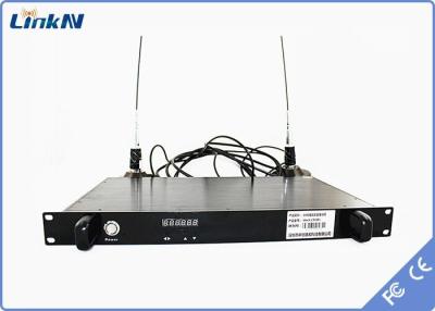 China COFDM Video Receiver HDMI SDI CVBS Vehicle-Mounted 1-RU Low Delay Dual Antenna Diversity Reception for sale