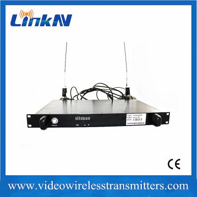 China COFDM Video Receiver 1U Rack Mount SDI HDMI Diversity Reception 300-2700MHz for sale