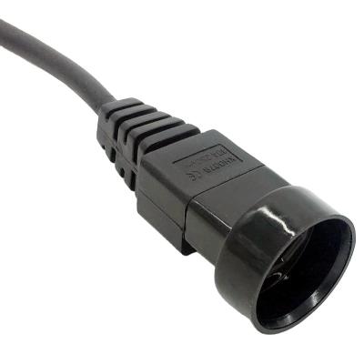 China IEC C13 and C14 P Lock Power Cords IEC C14 for sale