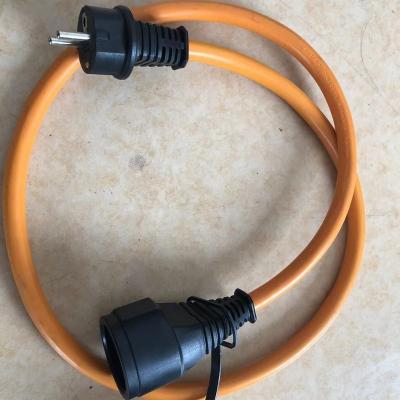 China Industrial PVC Insulated Electrical Flexible Cable AT-H07V3V3-F 3 Core Black Jacket Soft Sheath Cables Color TUV Standard Wire for sale