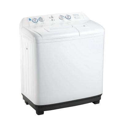 China Hotel 9.8KG semi automatic twin tub clothes washing machine with removable cover high quality good prices with washer and dryer for sale