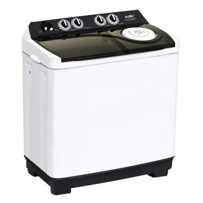 China 2022 Hotel Professional 12kg Twin Tub Clothes Electric Motor Top Power Washing Machine OEM Plastic Material for sale