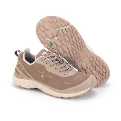 China Cushioning OEM ODM High Rise Shoes Women Boots Women Hiking Shoes Waterproof High Quality Leather Rise Shoes for sale