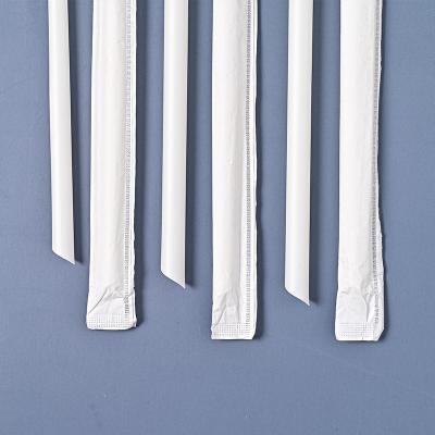 China PLA+PBAT Wholesale Customized Good Quality Biodegradable Straws Drinking Straws for sale