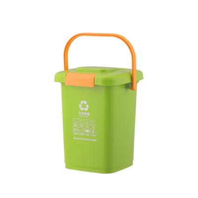 China New Plastic Material Sell Well New Type Good Quality Customized Waste Bin Mini Trash Bin for sale