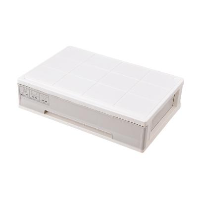 China New type pp drawer design household drawer Three-in-one underwear jars underwear bra storage box for sale