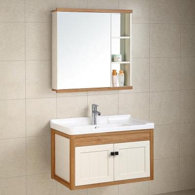 China Chinese MADE IN CHINA Ceramic Basin Bathroom Vanity Aluminum Bathroom Cabinet for sale