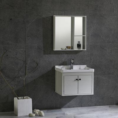 China Modern Wholesale Small Size Aluminum Vanity 12 Inch Deep Bathroom Vanity for sale