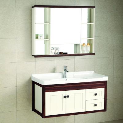 China Tropical Luxury Home Use Cheap Price Aluminum Bathroom Vanity 60 Inch for sale