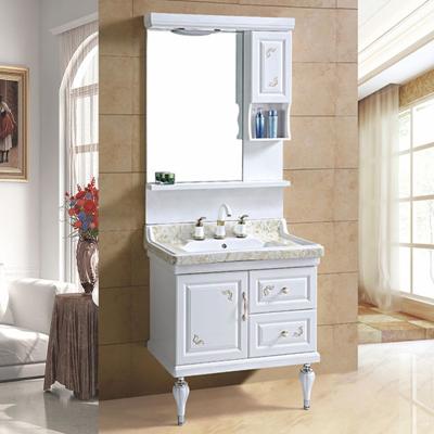 China Chaozhou Modern Factory Direct Luxury PVC Bathroom Cabinet Vanity for sale