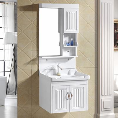 China Foshan Modern Bathroom Furniture Wholesale PVC Cabinet Bathroom for sale