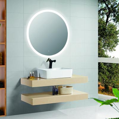 China Customized Modern Furniture Modern Double Sink Bathroom Vanity for sale