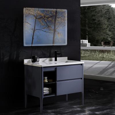 China Mirror Bathroom Furniture Luxury Vanity Modern Lightweight Bathroom Cabinets Turkey for sale