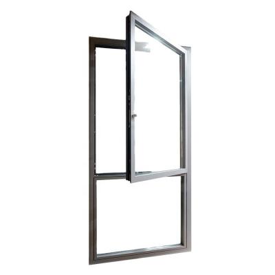 China High Efficiency And Safe Folding Screen Heat Insulation Three-in-One Door With Aluminum Glass Exterior Door for sale