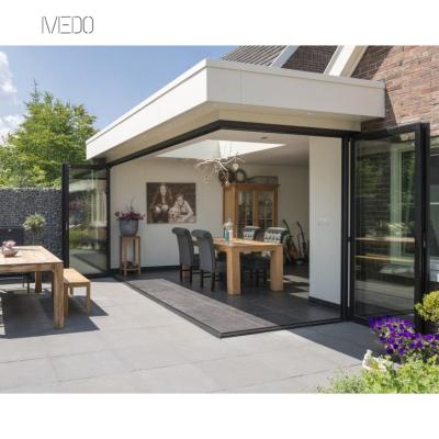 China Thermal Insulation Medo Motorized Folding Door Bifold Door For Philippines for sale