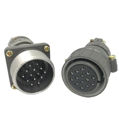 China Industry Waterproof, Dustproof And Moistureproof Round Electrical Connection Aviation Socket Russian Plug for sale