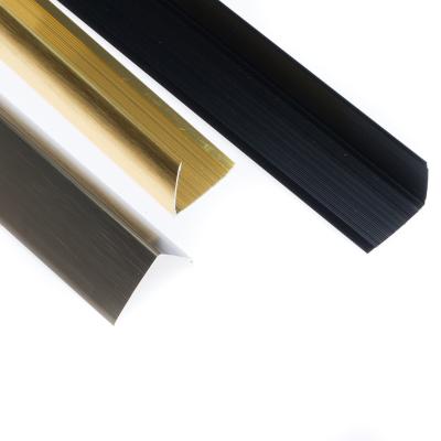 China Metal Quzhou Awning Profile T Shape Aluminum Tile Trim Metal Corners for sale