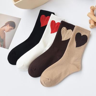 China Winter QUICK DRY wholesale fashion manufacturers funny socks love bangs korean cotton CIA women khaki black warm socks for sale