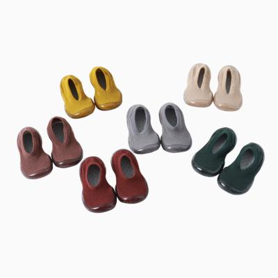 China Wholesale Summer QUICK DRY combed cotton walking anti slip baby shoe thumps infant rubber floor socks for sale