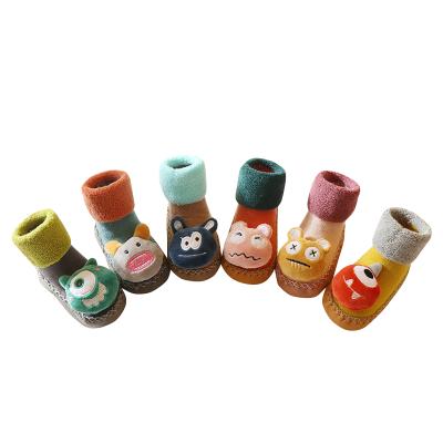 China Baby Anti-skid Socks For Kids Autumn And Winter New Design Cute Cartoon Socks Baby Socks for sale