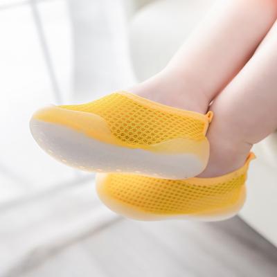 China QUICK DRY Unique Rubber Transparent Soft Bottom Toddler Shoes Baby Shoes Breathable Anti-Skid Floor Socks for sale