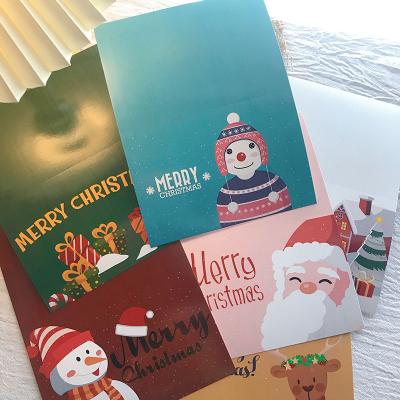 China Wholesale Handmade Custom USA Low Volume Birthday Merry Christmas New Year Greeting Card for sale