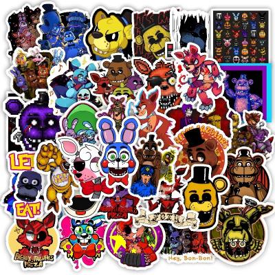 China Cute non-repeating cartoon laptop stickers PVC animal luggage tide brand waterproof stickers for sale