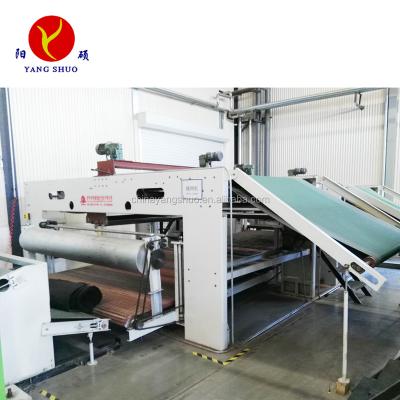 China Factory Polyester Spunbond Nonwoven Fabric Cross Lapper Machine for sale