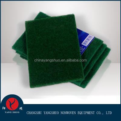 China Scouring Pad Production Line Fiber Scouring Pad Making Machine for sale