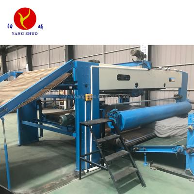 China Factory Point Gluing Nonwoven Fabric Cross Lapper Machine for sale