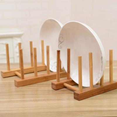 China Sustainable Bamboo And Wood Products Porcelain Dish Decoration Bracket Tea Cake Stand for sale